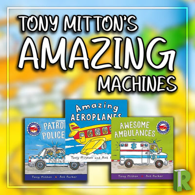 Amazing Machines by Tony Mitton - Readers Warehouse