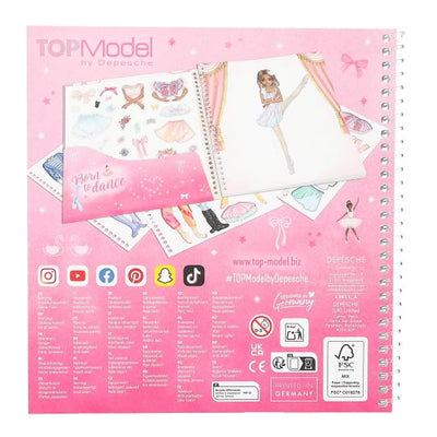 Top Model: Dress Me Up Stickerbook Ballet