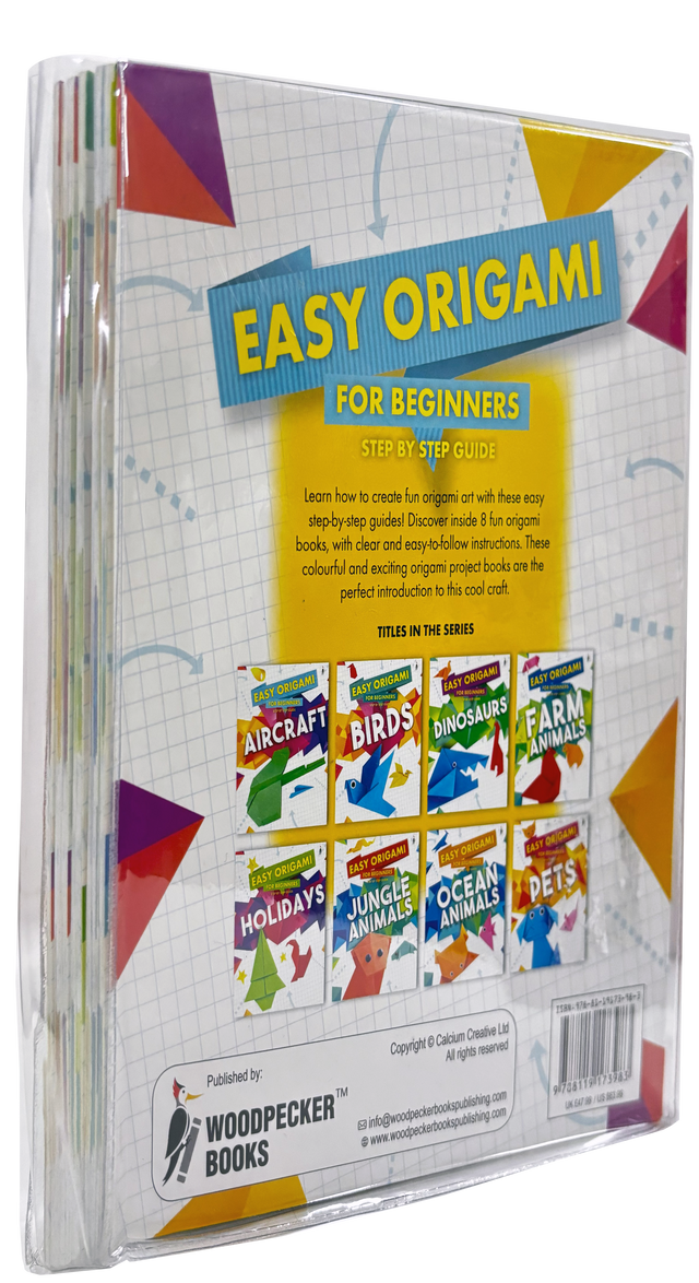 Easy Origami for Beginners 8 Book Collection