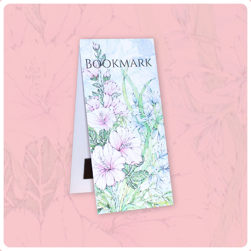 Long Lakeside Garden Magnetic Bookmark
