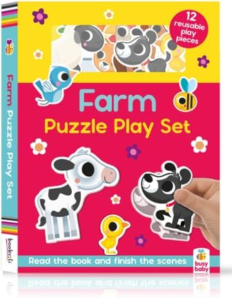 Busy Baby Farm Puzzle Play Set
