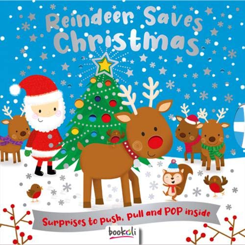Reindeer Saves Christmas Push, Pull, Pop, Sparkle!