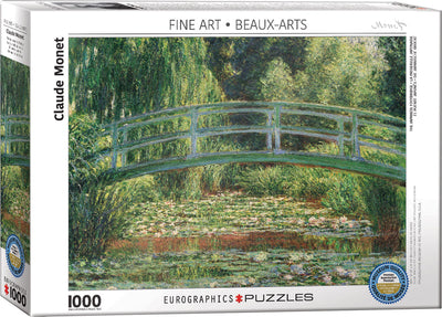 The Japanese Footbridge 1000 Piece Puzzle Box