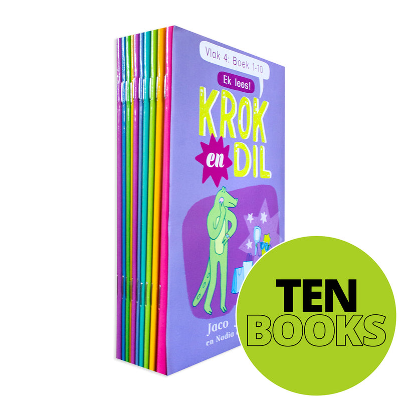 Krok en Dil Vlak 4: 10 Boek Pak