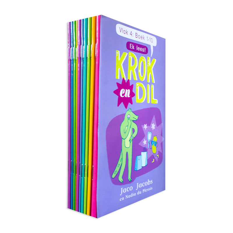 Krok en Dil Vlak 4: 10 Boek Pak