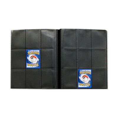 White Trading Card Album Padded 30 Sleeve - Large