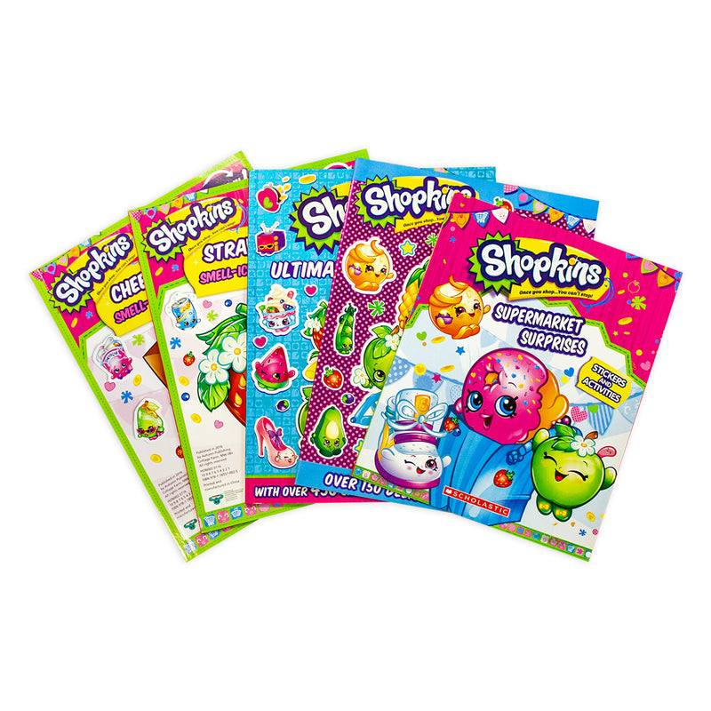 Shopkins Activity 10 Book Pack