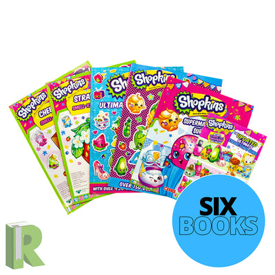 Shopkins Activity 10 Book Pack