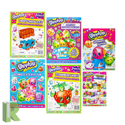 Shopkins Activity 10 Book Pack