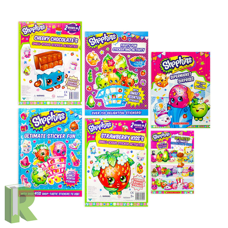 Shopkins Activity 10 Book Pack