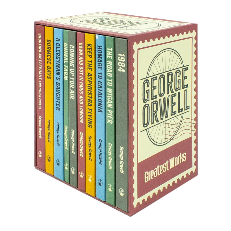 The Greatest Works Of George Orwell 10 Book Collection