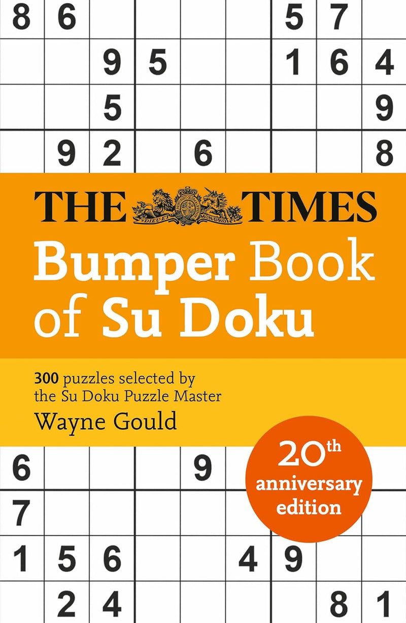 The Times Bumper Book Of Su Doku