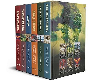 Complete Works of Fredrich Nietzsche 6 Book Collection