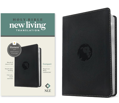 Holy Bible: New Living Translation: Black
