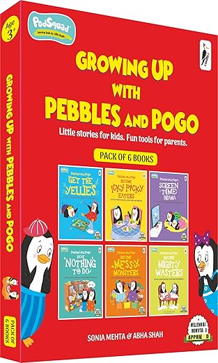 Growing Up with Pebbles and Pogo 6 book collection