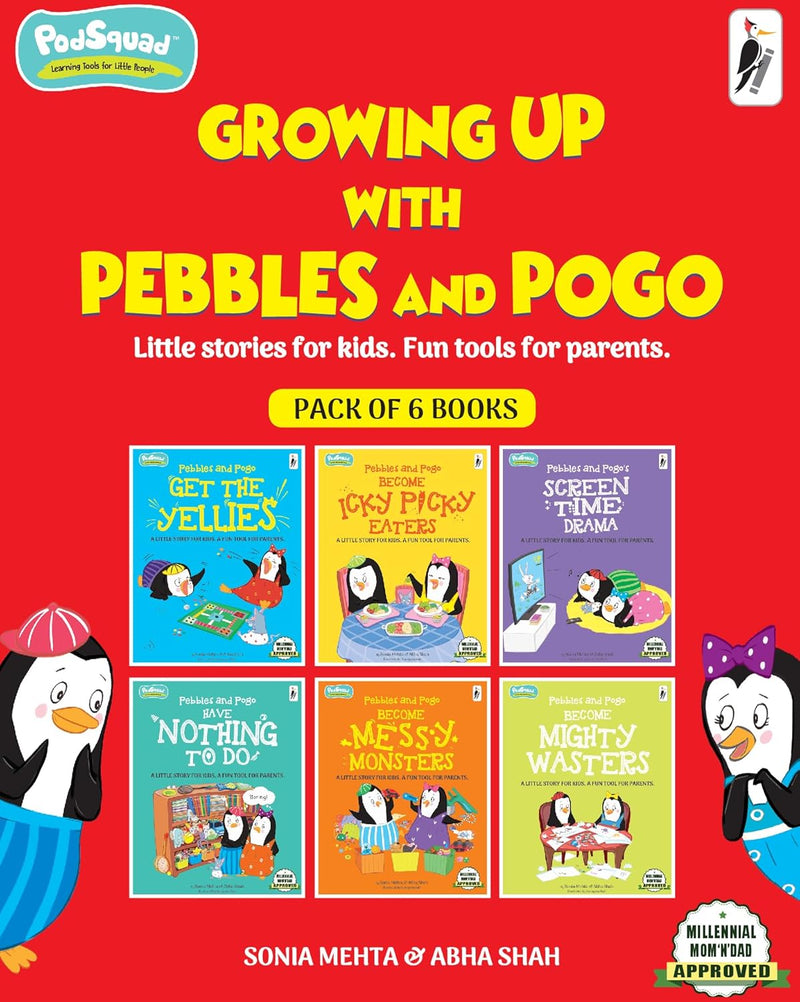 Growing Up with Pebbles and Pogo 6 book collection