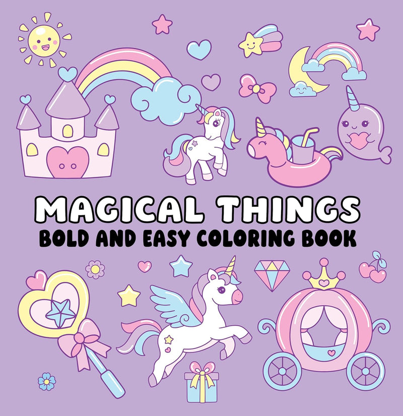 Magical Things : Bold and Easy Coloring Book