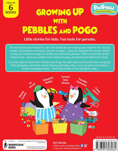 Growing Up with Pebbles and Pogo 6 book collection