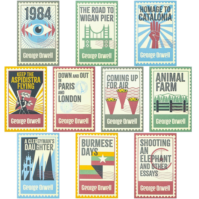 The Greatest Works Of George Orwell 10 Book Collection