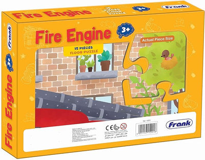 Floor Puzzle Fire Engine - 15 Piece Puzzle