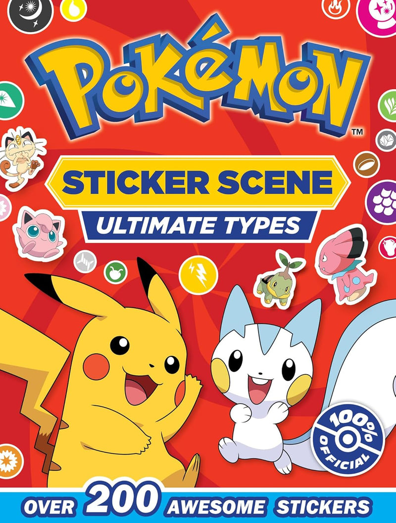 Pokemon Ultimate Types Sticker Scenes
