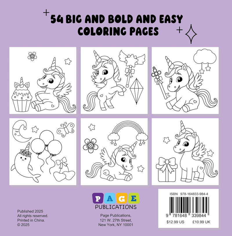 Magical Things : Bold and Easy Coloring Book
