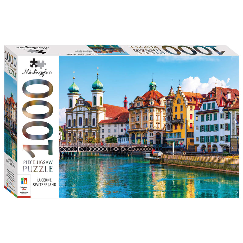 Mindbogglers : Lucerne Switzerland 1000 Piece Jigsaw Puzzle
