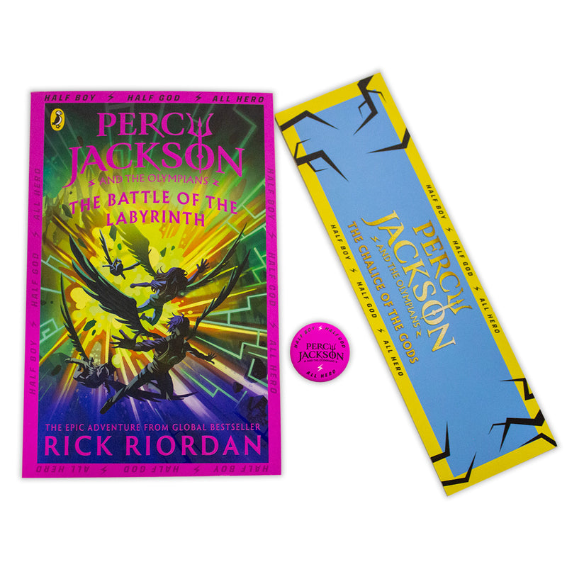 Percy Jackson And The Battle Of The Labyrinth (Including Bookmark)