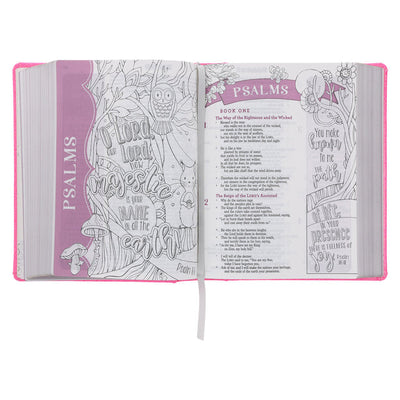 ESV My Creative Pink Bible