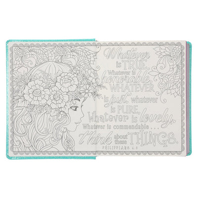 ESV My Creative Teal Bible