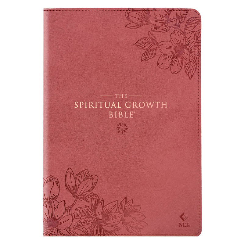 NLT: The Spiritual Growth Bible (Coral)