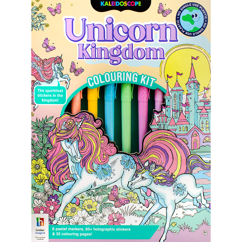 Unicorn Kingdom Colouring Kit