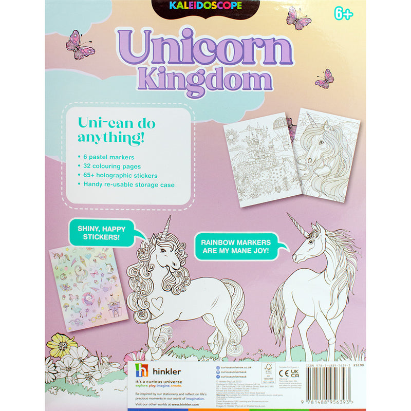 Unicorn Kingdom Colouring Kit