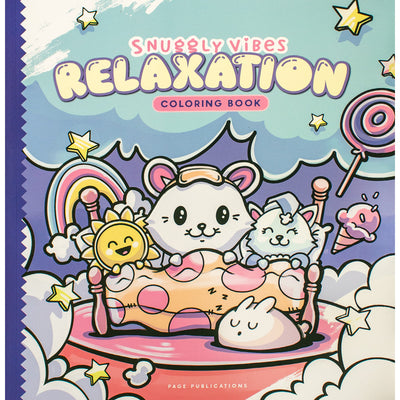 Snuggly Vibes Relaxation Coloring Book