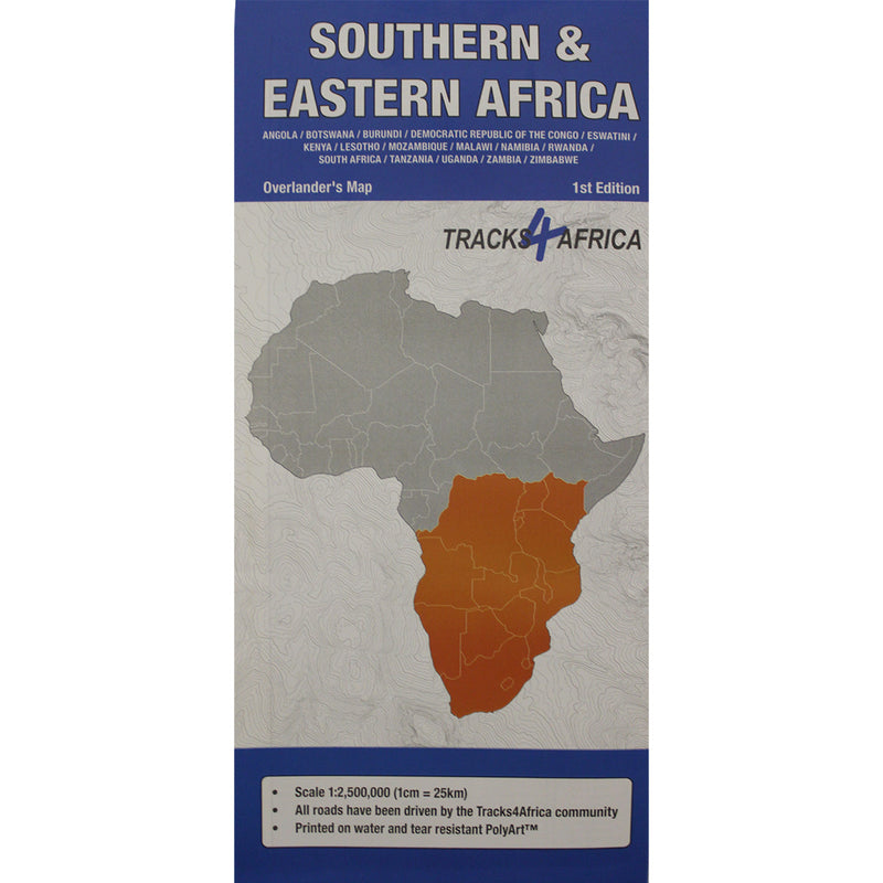 Tracks4Africa : Southern & Eastern Africa [1st Edition]