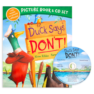 Duck Says Don't (Book And Cd)