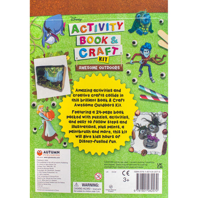 Disney: Activity Book & Craft Kit Awesome Outdoors