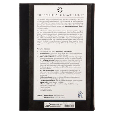 The Spiritual Growth Bible Black