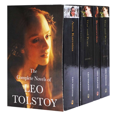 The Complete Novels of Leo Tolstoy 5 Book Collection