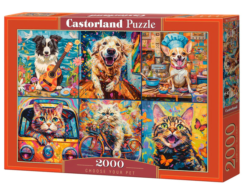 Choose Your Pet 2000 Piece Puzzle