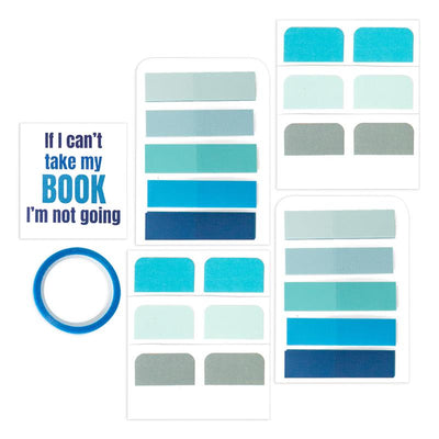Book Sticky's Blue Accessories