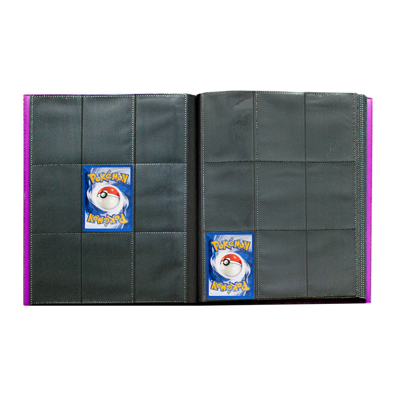 Purple Trading Card Album Padded - 30 Sleeve Large