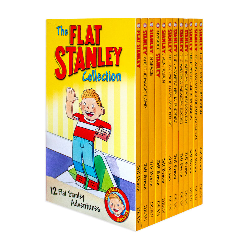 The Flat Stanley Collection 12 Book Box Set