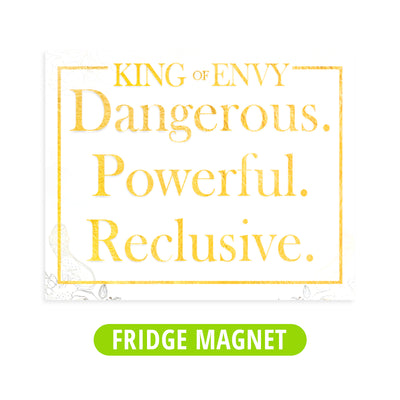 King of Envy: Book Accessories