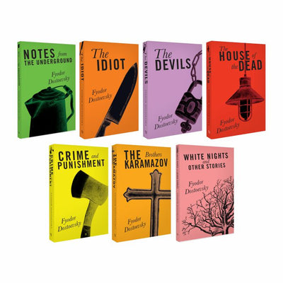 Complete Collection Of Fyodor Dostoevsky 7 Book Collection