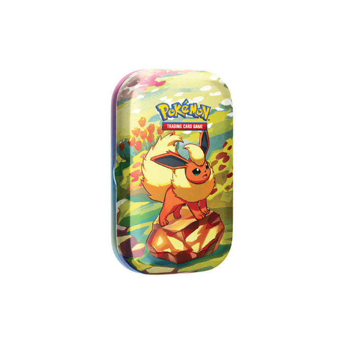 Pokémon Scarlet Prismatic Evolutions [100-10046] Flareon Mini Tin