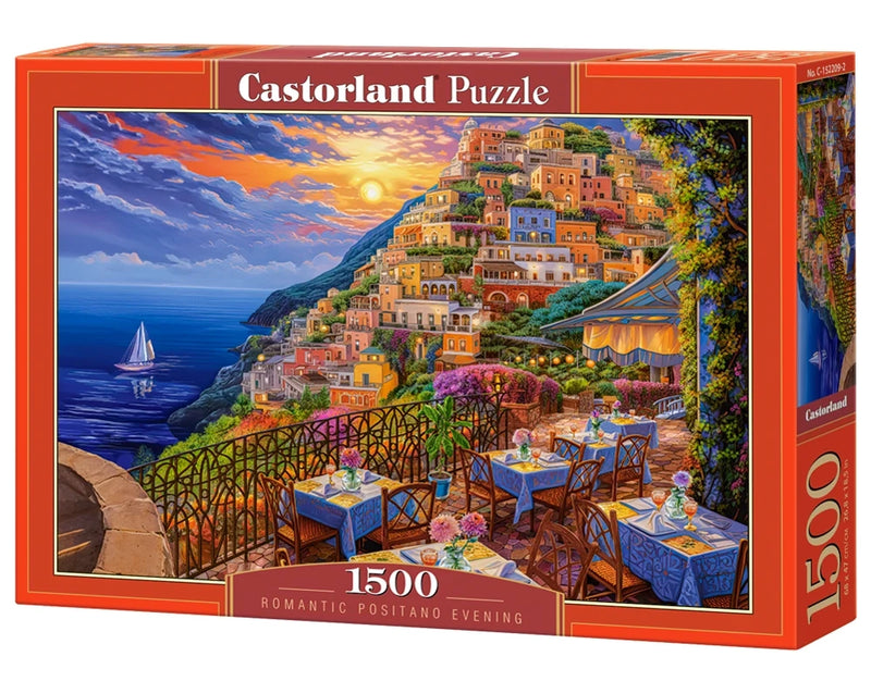 Romantic Positano Evening 1500 Piece Puzzle