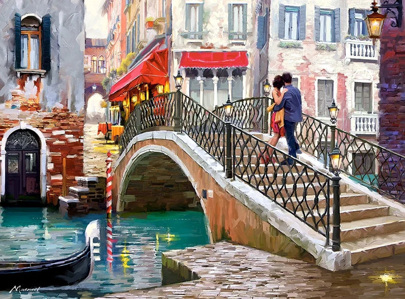 Venice Bridge 2000 Piece Puzzle