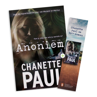Anoniem (Includes Free Bookmark) - Readers Warehouse