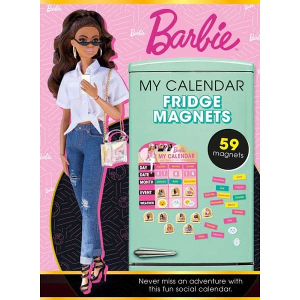 Barbie: My Calendar Fridge Magnets | Warehouse